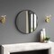 Round Wall Mirror for Living Room, Bedroom, or Bathroom Accent